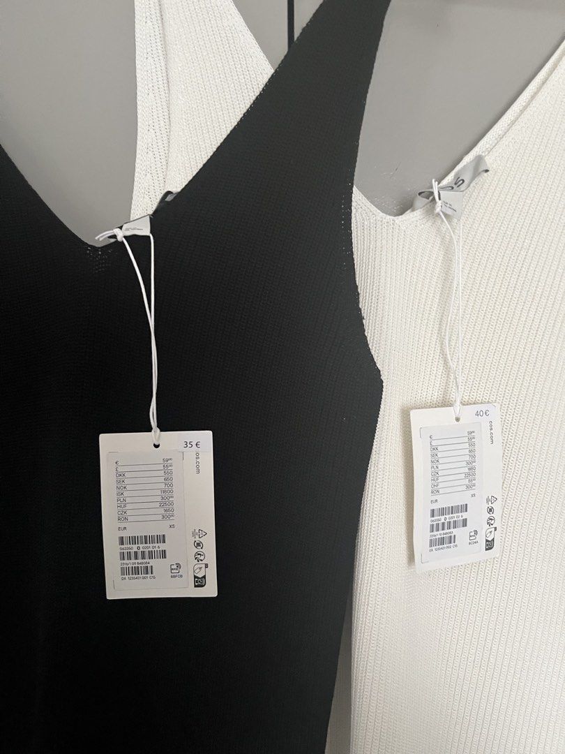 cos knit top bundle (Category: Sleeveless) located in Quezon City. Submitted by evyandsierra (Listing ID 1470196943, Image 2). Description: XS but runs big. really nice though if youre an XS-S but still fits a medium RFS: i want a loose fit. .