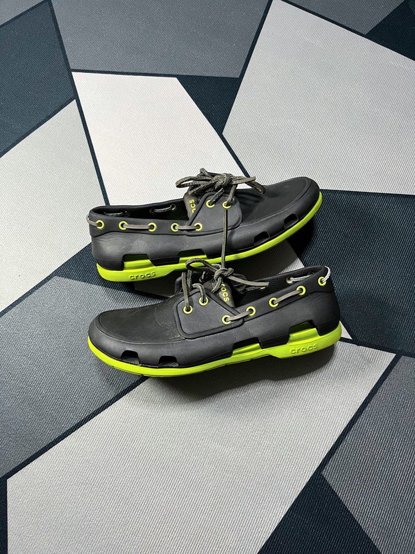 Crocs Beach Line Boat Shoe (Category: Casual Shoes) located in Butuan. Submitted by jacobfrost (Listing ID 1470212487, Image 1). Description: Crocs Beach Line Boat Shoe 9 us mens Excellent condition very minor sign of usage 800 only Direct message 📥.