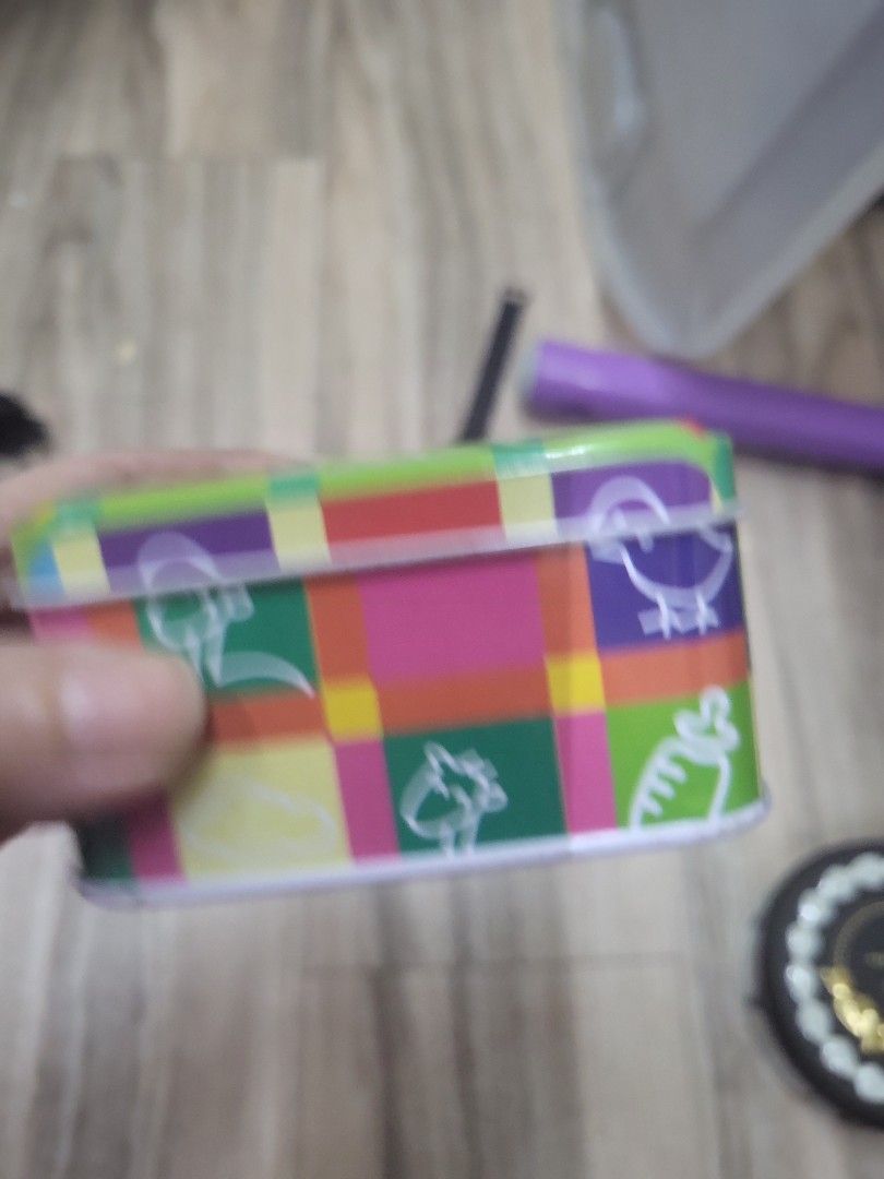 cute square tin can (Category: Accessory Holder, Box & Organizers) located in Caloocan City. Submitted by lynette1977 (Listing ID 1470222495, Image 2). Description: .