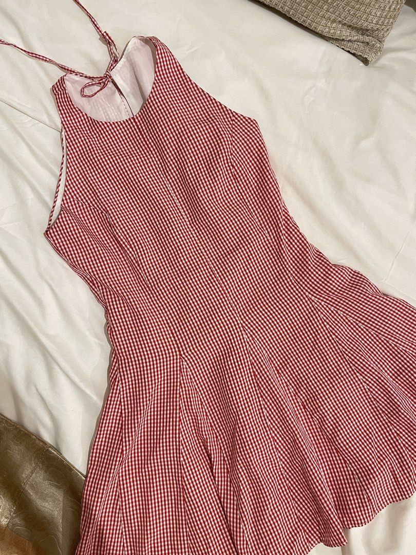 Dalla Saigon Gingham Dress (Category: Dresses) located in Quezon City. Submitted by everythingmustgo__ (Listing ID 1470255362, Image 2). Description: Dalla Saigon Gingham Dress (from Vietnam 🇻🇳) - brand new with tags - size: small - best fits: extra small to small frames (my actual size is xs-s, when worn for reference only) - super cute for picnic or dress up dates! - with built-in shorts ‼️ firm with price. low ballers will not be entertained