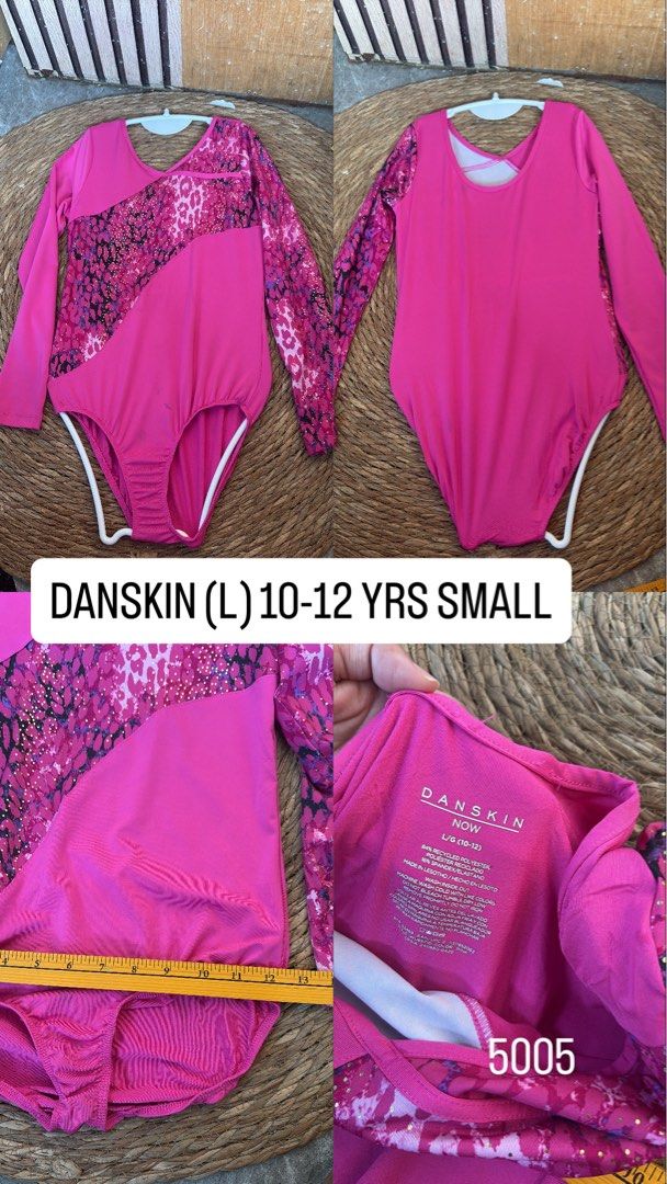 Danskin Pink Leotard 10-12y (Category: Babies & Kids Fashion) located in Malabon City. Submitted by lheithriftshop (Listing ID 1470316739, Image 2). Description: .