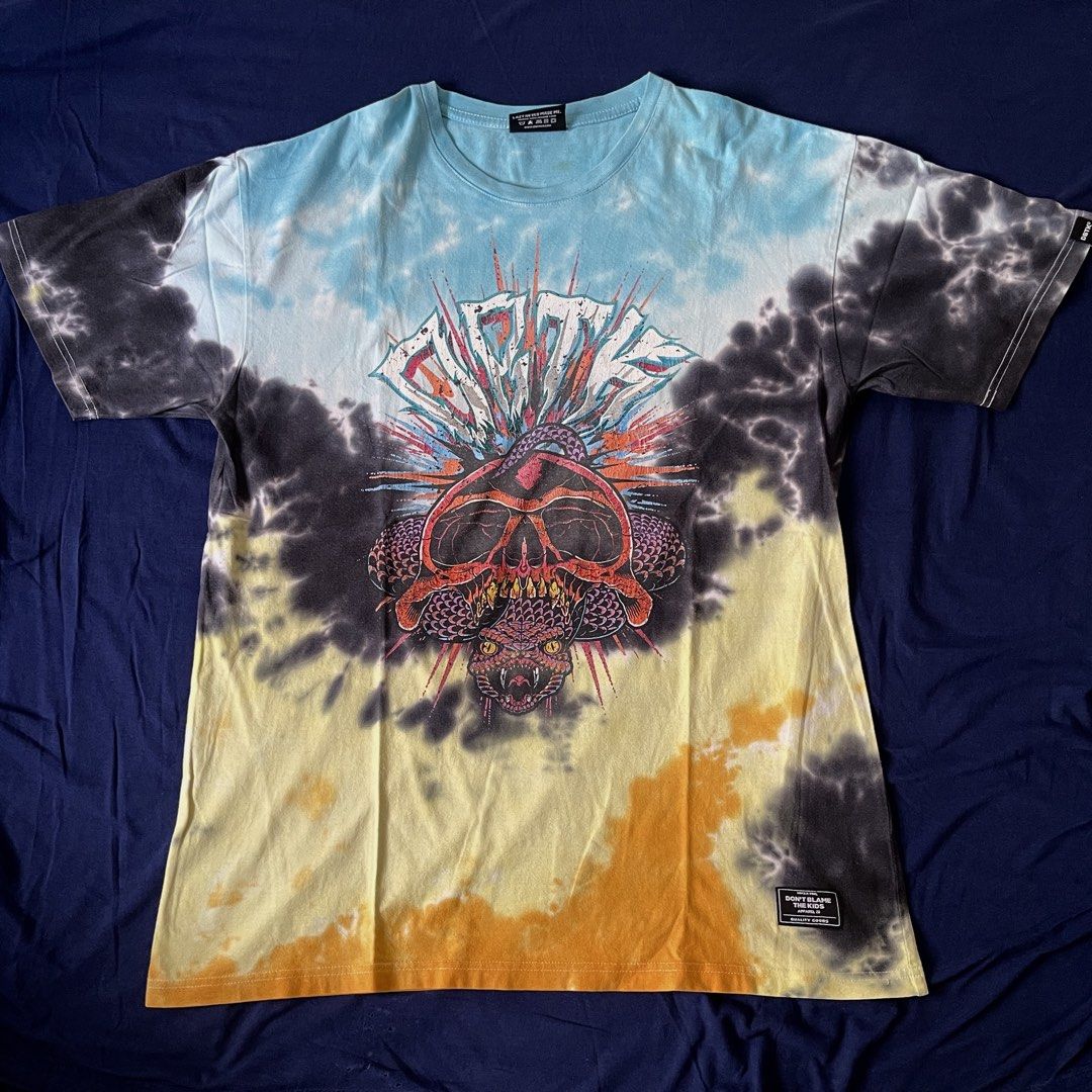 DBTK Defiant Cloudfire Tie-Dye Tee (Category: Tshirts & Polo Shirts ) located in Marikina City. Submitted by pyolo (Listing ID 1470205390, Image 1). Description: Large Pit to pit: 22.5 in Length: 30 in.