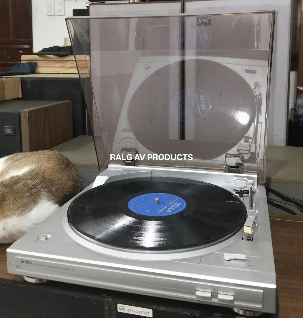 Denon DP-29F Fully Automatic Turntable System (Category: Portable Music Players) located in Bulacan. Submitted by ronald277077025 (Listing ID 1470265612, Image 3). Description: DENON FULL AUTOMATIC TURNTABLE SYSTEM DP-29F BUILT IN PRE AMP CAN BE CONNECTED TO ANY AMPLIFIED AUDIO SYSTEM 110 VOLTS DIMENSIONS: W36 x H9.7 x D35.7 CM 2.8 kg approximate Location: Sta Maria Bulacan.