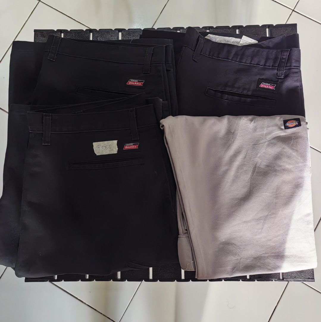 Dickies Bundles 14 PCS. (Category: Shorts) located in Legazpi City. Submitted by livedolphin_68dee2 (Listing ID 1470347818, Image 3). Description: 4 carpenter pants 9 shorts 1 Jogger pants.
