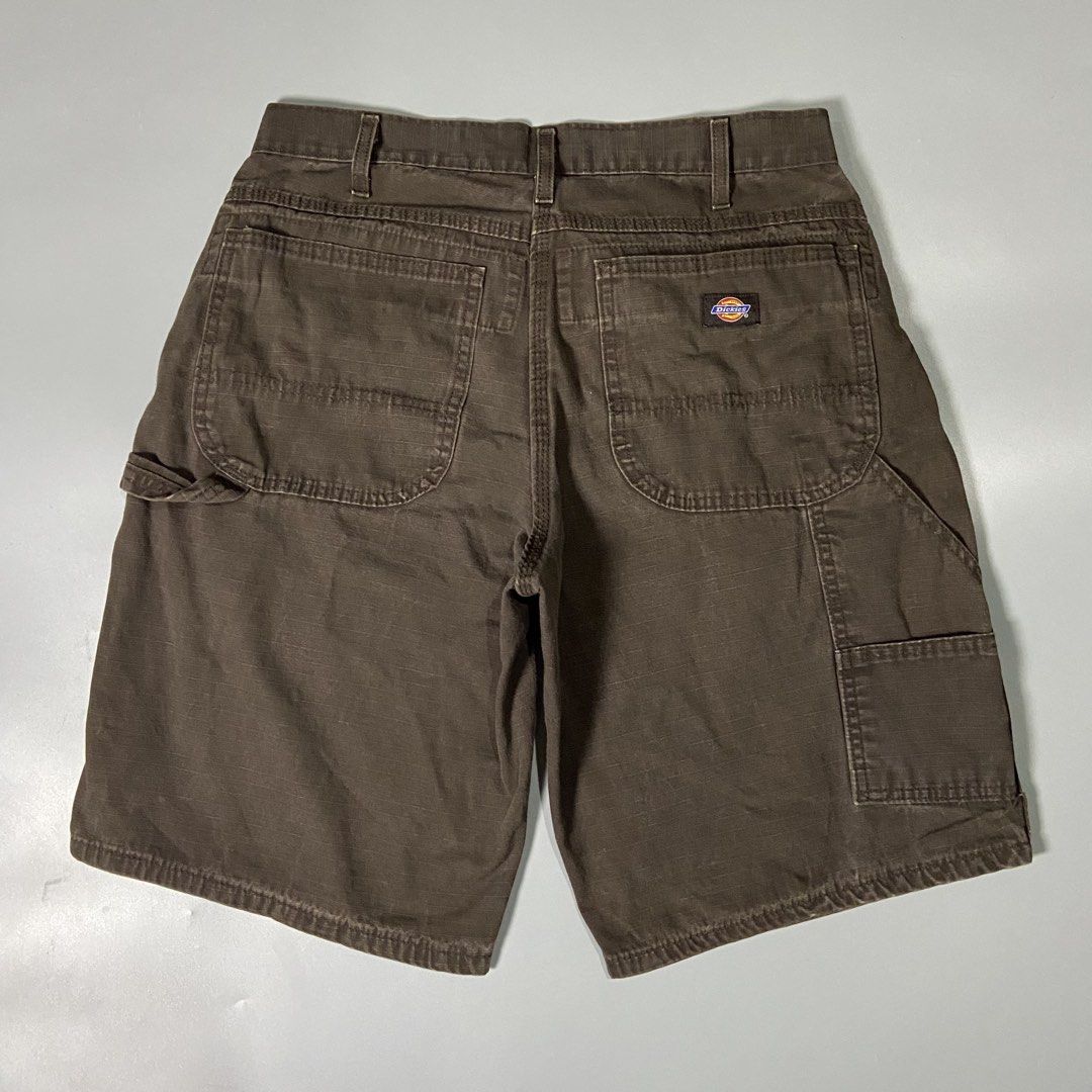 Dickies Carpenter Jorts in Choco Brown (Category: Shorts) located in Taguig. Submitted by workwearheads (Listing ID 1470313094, Image 1). Description: ▪️Waist: 32-33 ▪️Length: 21 ▪️Thigh: 14 ▪️Leg Opening: 11.5 ▪️Color Rate: 9.5/10 ▪️No issue ▪️Excellent Condition .