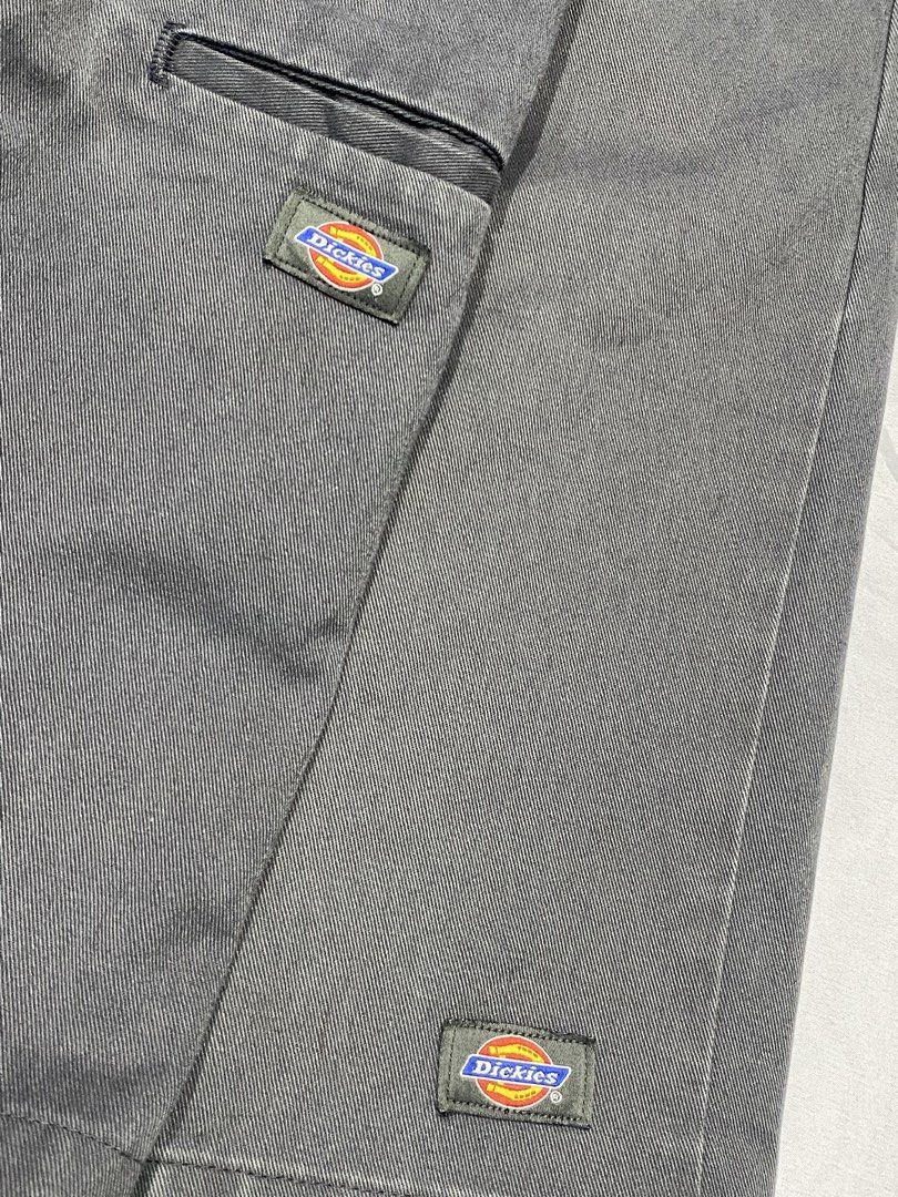 Dickies Double Patch (Category: Shorts) located in Kabankalan. Submitted by mark_mywordz (Listing ID 1470196276, Image 3). Description: Authentic Dickies double patch (Grey) Waist: 32-33 Length: 23 inch Hem: 11 inch (Flat) (NO ISSUE).