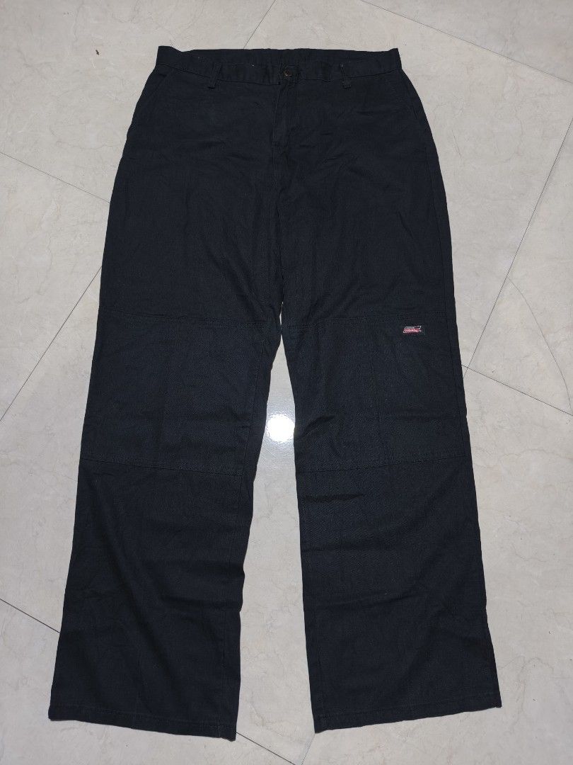Dickies double patch workwear pants (Category: Trousers) located in Mandaue City. Submitted by back2street- (Listing ID 1470314881, Image 1). Description: -Width 34" -Length 43" -Open leg 9 almost 10".