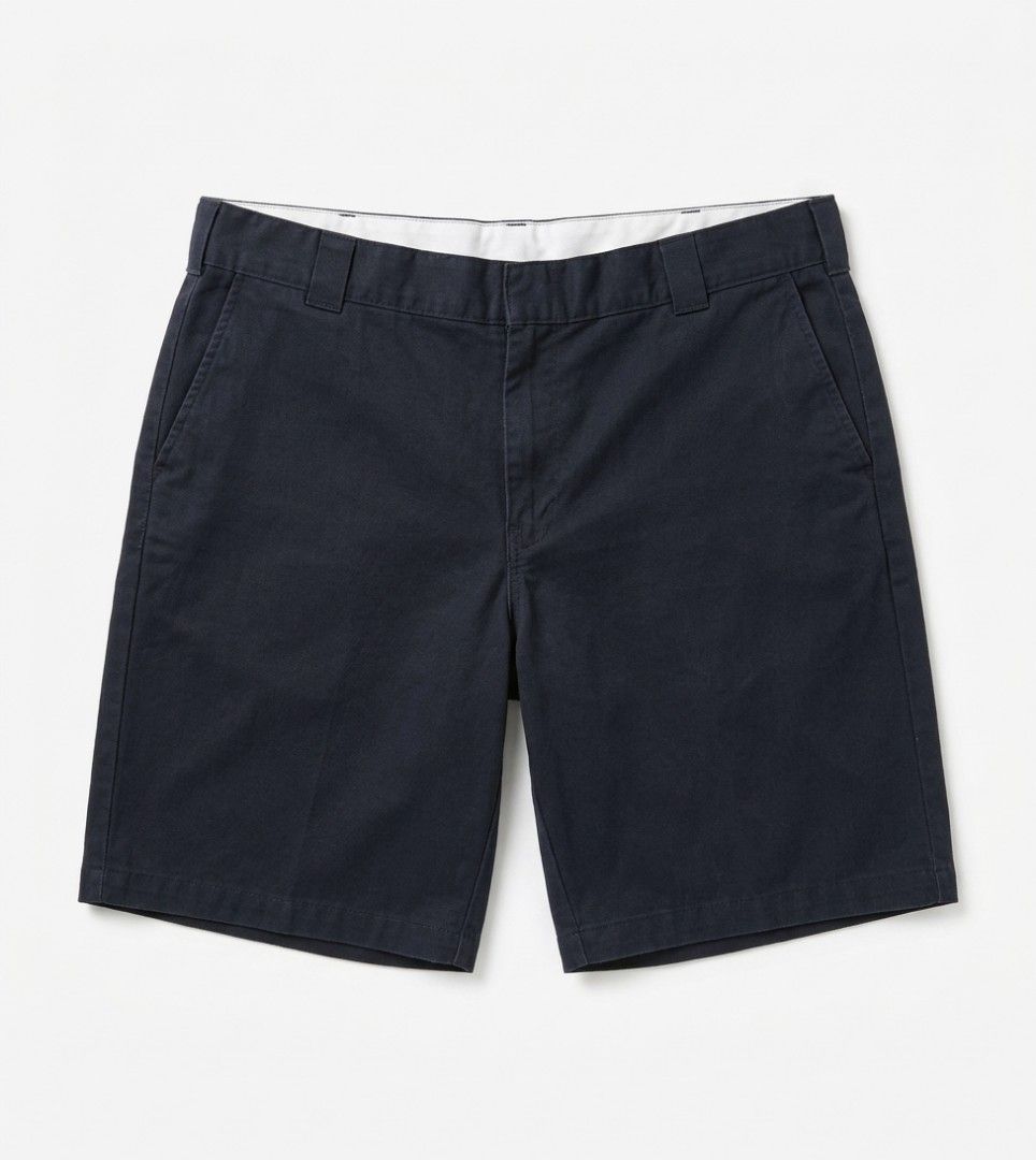 Dickies Relaxed Fit Flex Work Shorts Black (Category: Shorts) located in Manila. Submitted by raquimsyt (Listing ID 1470233737, Image 1). Description: - Brand: Dickies - Color: Black - Fit: Relaxed fit with stretchy inner waistband - Condition: Clean overall with minimal signs of use - Features: Classic logo patch, standard back welt pockets, side leg pocket, and secure button/zip fly - Durability: Sturdy construction built for daily wear.
