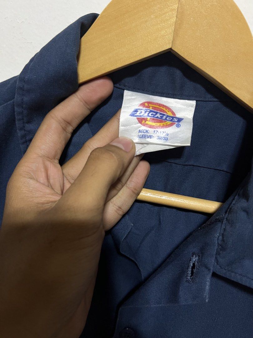 DICKIES WORKWEAR BUTTONDOWN SHIRT (Category: Tshirts & Polo Shirts ) located in Compostela. Submitted by kimoykimoy (Listing ID 1470300715, Image 3). Description: XLARGE Dimension: 24x30 Color rate & Condition: 9.8/10 Actual Color: Navy Blue Issue: None *Cotton Fabrics Authentic/Legit ₱450.00 (Plus shipping fee) Location: Compostela, Davao de Oro, Mindanao Disclaimer: Not affiliated with any of the brands or company posted, and this post is not e