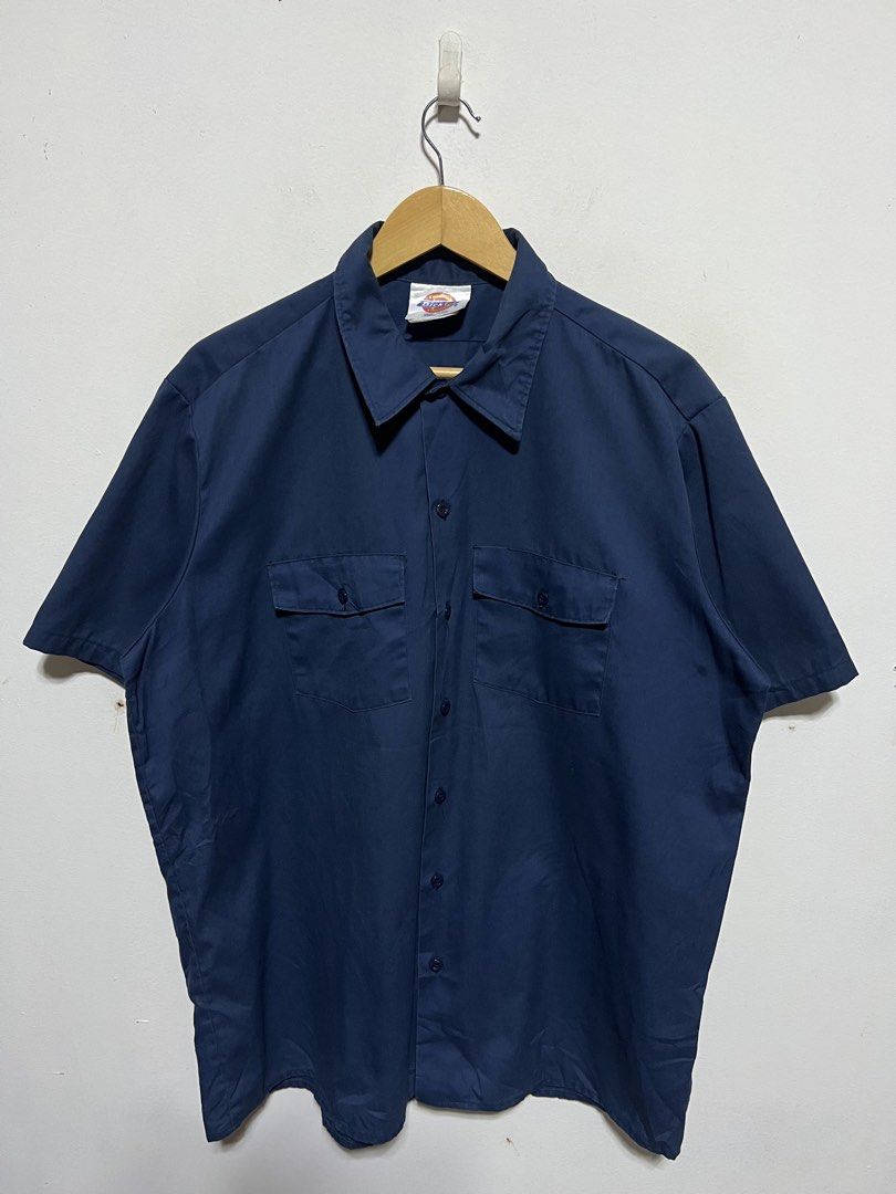 DICKIES WORKWEAR BUTTONDOWN SHIRT (Category: Tshirts & Polo Shirts ) located in Compostela. Submitted by kimoykimoy (Listing ID 1470300715, Image 1). Description: XLARGE Dimension: 24x30 Color rate & Condition: 9.8/10 Actual Color: Navy Blue Issue: None *Cotton Fabrics Authentic/Legit ₱450.00 (Plus shipping fee) Location: Compostela, Davao de Oro, Mindanao Disclaimer: Not affiliated with any of the brands or company posted, and this post is not e
