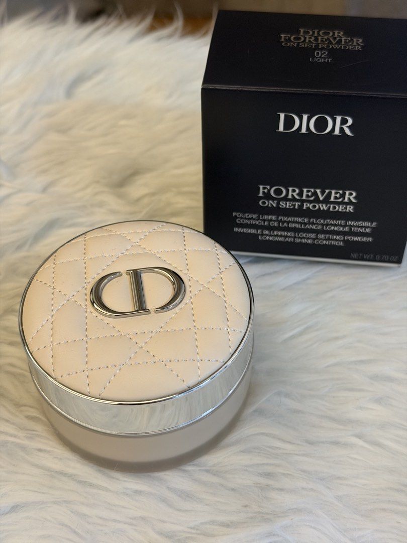 Dior Forever On Set Powder 02 Light (Category: Makeup) located in Cavite. Submitted by ichie.soyangco (Listing ID 1470291498, Image 1). Description: Shade: 02 Light Bought from Dior MOA last october 2026 OG price 3.5k or 3.8k i forgot already Rfs: Shade too dark for me Loc: Gen Trias Cavite.