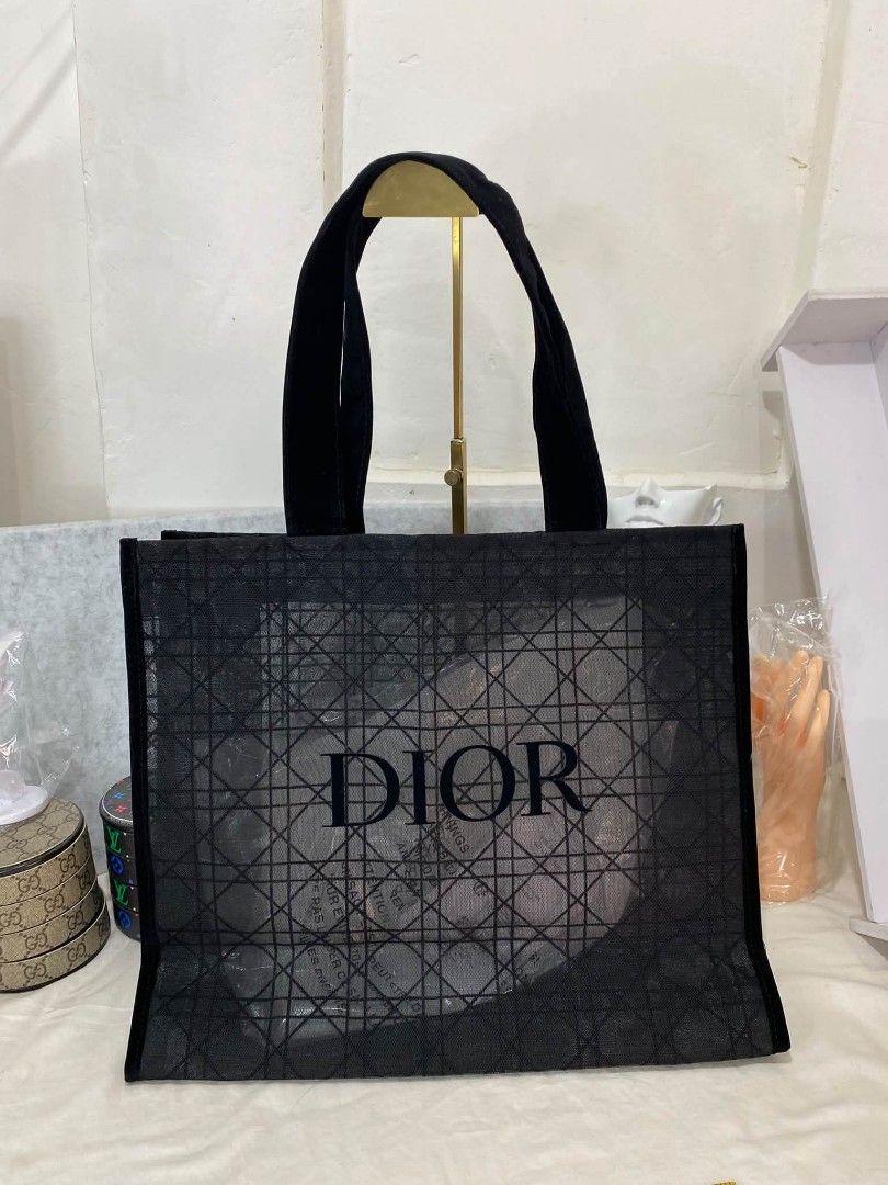Dior Mesh Tote bag (Category: Luxury Bags & Wallets) located in Manila. Submitted by precy.gracr (Listing ID 1470312898, Image 3). Description: comes with hangtag original gwp.
