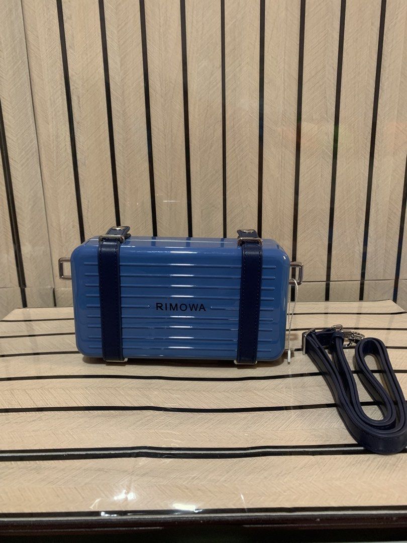 DioRimowa Luggage Denim Blue (Category: Cross-body Bags) located in San Fernando. Submitted by preluxuria_online_shop (Listing ID 1470284008, Image 3). Description: .