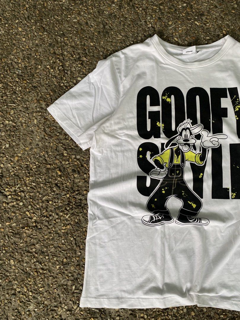 Disney “Goofy Style” Graphic Shirt (Category: Tshirts & Polo Shirts ) located in Caloocan City. Submitted by webspot (Listing ID 1470226690, Image 2). Description: Disney “Goofy Style” Graphic Shirt Size - L Width - 21 Length - 28.