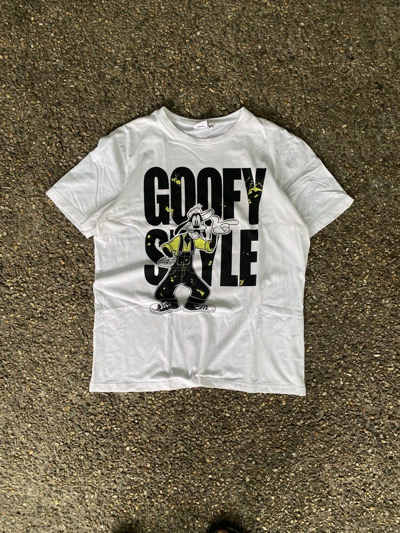 Disney “Goofy Style” Graphic Shirt (Category: Tshirts & Polo Shirts ) located in Caloocan City. Submitted by webspot (Listing ID 1470226690, Image 1). Description: Disney “Goofy Style” Graphic Shirt Size - L Width - 21 Length - 28.