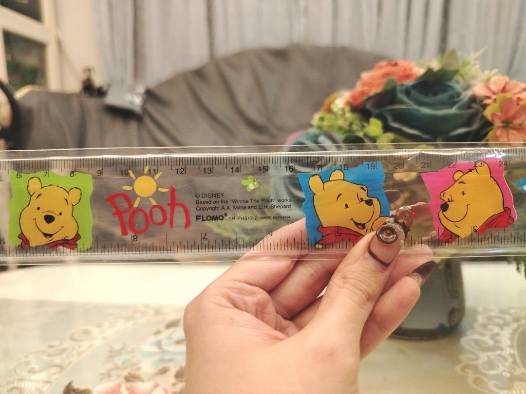 Disney Pooh 2 Pcs. Clear Transparent Ruler Set (Category: Stationery & School Supplies) located in San Fernando. Submitted by jpmarketplace2023 (Listing ID 1470185446, Image 3). Description: 💚 All items are authentic from Japan. 💛 MOP: GCash (❌️ GCash Protect) 🩵 MOD: LBC only (❌️ S. Checkout, COD, COP) 💙 Meet-up: Vista Mall, San Fernando, Pampanga 💜 All items are on-hand. 🧡 First to pay gets the item first. ❤️ Breakable items are packed wit
