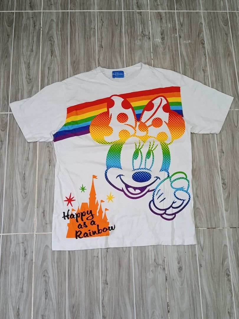 DISNEY TOKYO MINNIE MOUSE TSHIRT (freeshipping) (Category: Shirts) located in Quezon City. Submitted by gyl-stop (Listing ID 1470272546, Image 1). Description: free shipping 18.5 x 25 excellent condi cr: 9.8/10 issue: none.
