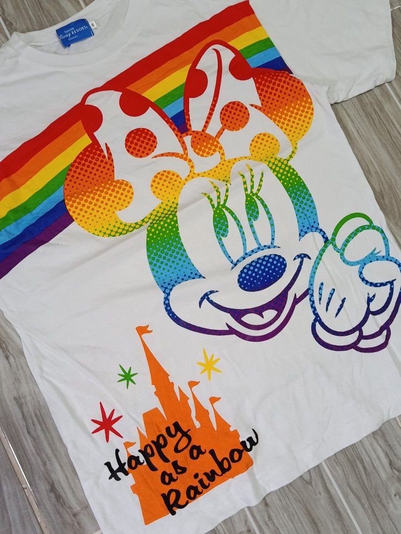 DISNEY TOKYO MINNIE MOUSE TSHIRT (freeshipping) (Category: Shirts) located in Quezon City. Submitted by gyl-stop (Listing ID 1470272546, Image 3). Description: free shipping 18.5 x 25 excellent condi cr: 9.8/10 issue: none.