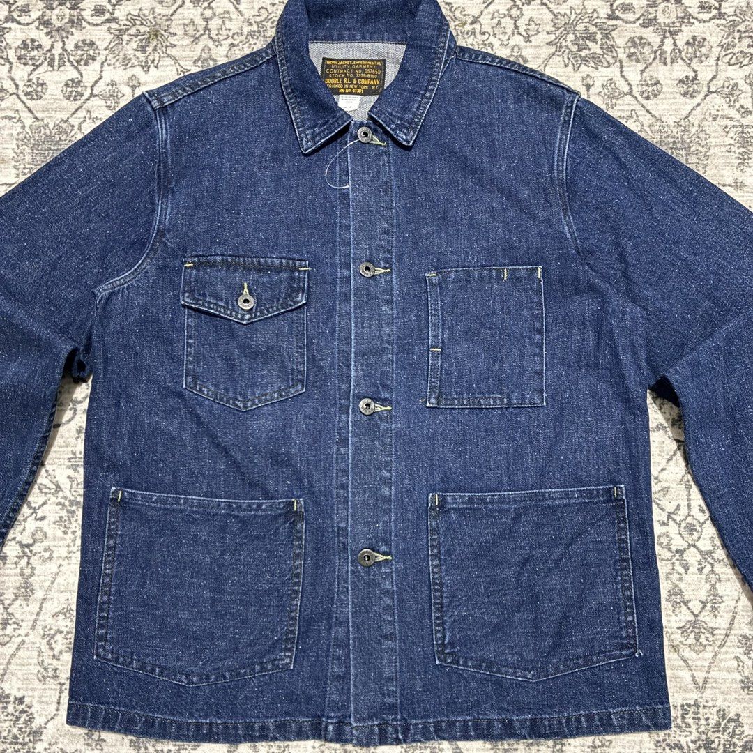 Double RL RRL Work Denim Jacket (Category: Coats, Jackets and Outerwear) located in Quezon City. Submitted by selling2survive (Listing ID 1470332737, Image 3). Description: .