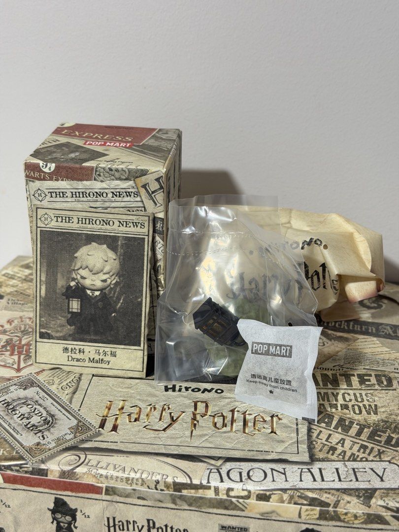 Draco - Hirono x Harry Potter Pop Mart (Category: Designer & Blind Box Toys) located in Manila. Submitted by pophiro.shop (Listing ID 1470310499, Image 3). Description: 🚨FOR SALE - SEALED FOIL🚨 ✅ Authentic ✅ With box, sealed foil, and card 💵 MOP: GCash / Maya / BPI / Gotyme 🚚 MOD: - Delivery: Grab / Lalamove (booking and fee by buyer) - Shipping: J&T / LBC (shipping paid by buyer) - delivery will depend on available schedule*.