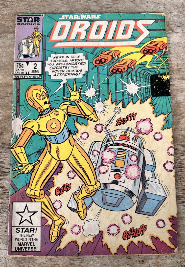 Droids #2 Star Comics (1986 Marvel) (Category: Comics & Manga) located in Mandaluyong City. Submitted by collectorsobsessions (Listing ID 1470178466, Image 1). Description: - Comic is not Mint; probably Fair to Good condition. - With spine and cover issues. - Subscription form at the back was filled up. - Comes as is, what you see is what you get. - PRICE: P450.
