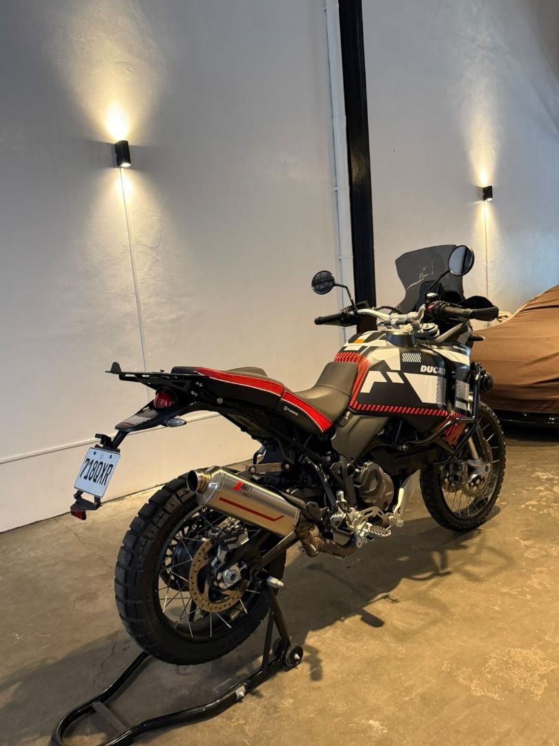 Ducati Desert X 2023 (Category: Motorbikes for Sale) located in Caloocan City. Submitted by silentcat.99e1f9 (Listing ID 1470180154, Image 3). Description: FOR SALE Ducati Desert X 2023 2k odo 2nd owned Or/cr registered until 2027 Manuals/keys complete All stock parts Included.
