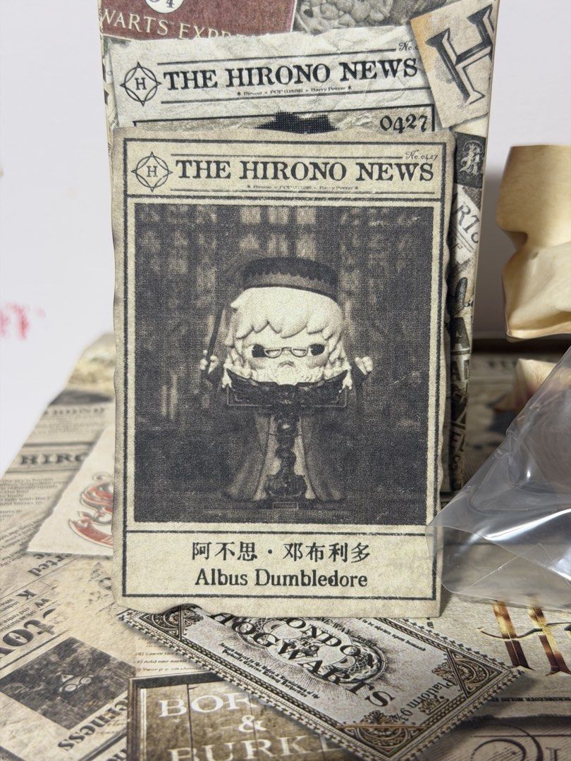 Dumbledore - Hirono x Harry Potter Pop Mart (Category: Designer & Blind Box Toys) located in Manila. Submitted by pophiro.shop (Listing ID 1470310801, Image 1). Description: 🚨FOR SALE - SEALED FOIL🚨 ✅ Authentic ✅ With box, sealed foil, and card 💵 MOP: GCash / Maya / BPI / Gotyme 🚚 MOD: - Delivery: Grab / Lalamove (booking and fee by buyer) - Shipping: J&T / LBC (shipping paid by buyer) - delivery will depend on available schedule*.