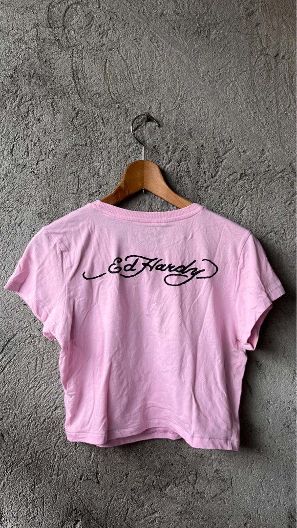 Ed Hardy Pink Panther Graphic Crop Tee (Category: Shirts) located in Cabuyao City. Submitted by kisyana (Listing ID 1470154972, Image 2). Description: .
