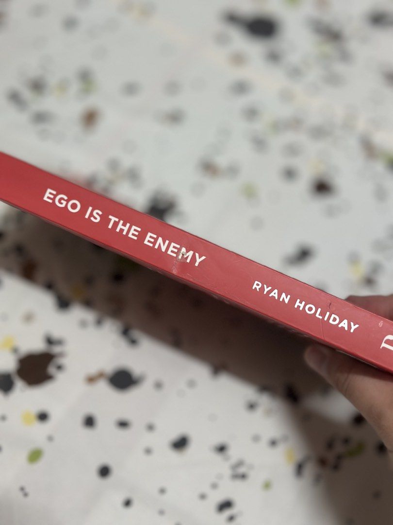 Ego is The Enemy by Ryan Holiday (Category: Storybooks) located in Quezon City. Submitted by nicole.dc (Listing ID 1470313481, Image 2). Description: .