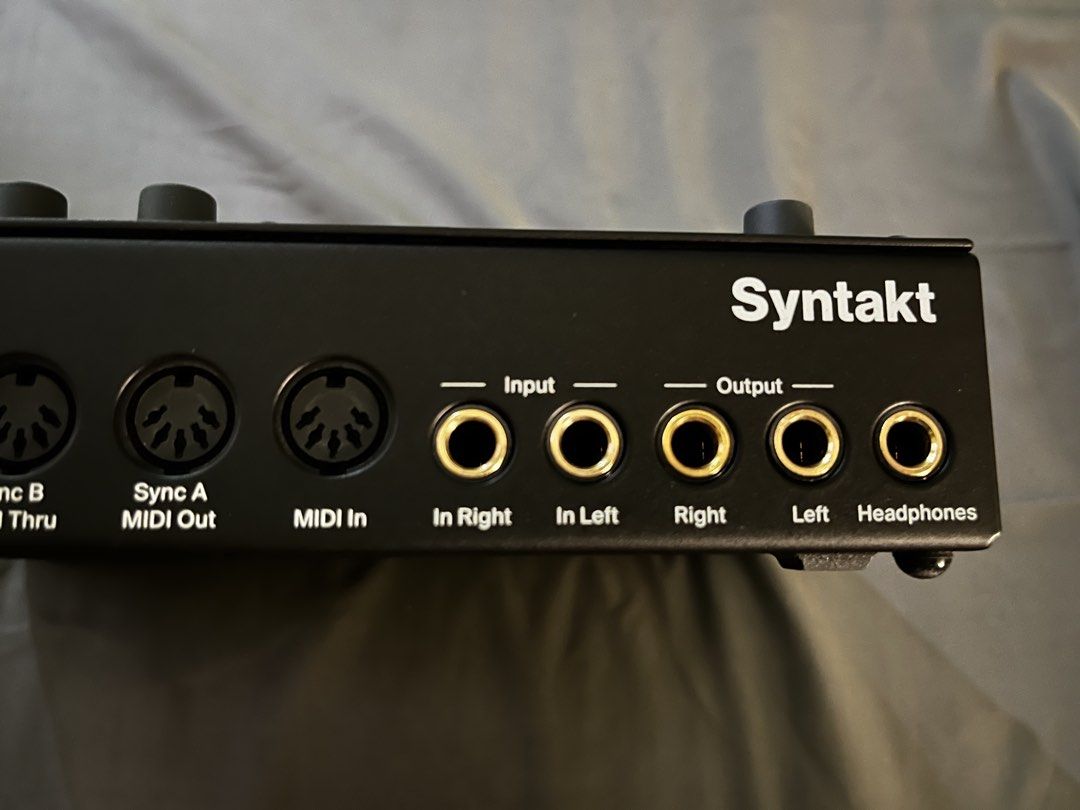 Elektron Syntakt 12 Track Drum Computer & Synthesizer (Category: Musical Instruments) located in Quezon City. Submitted by davesimon.chua (Listing ID 1470239163, Image 2). Description: Elektron Syntakt -Mint condition -Complete with box -Orig PSU -Orig USB cable -BPI / GCash -Grab / Lalamove -willing to meetup anywhere in QC.