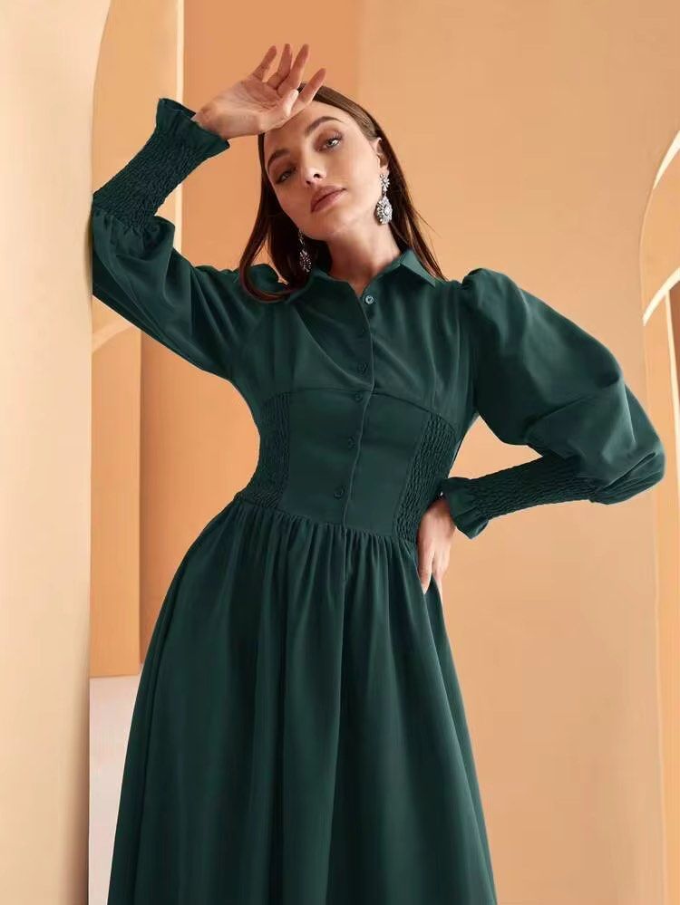 Emerald Green Polo Dress (Category: Dresses) located in Taguig. Submitted by jane.klosette (Listing ID 1470263995, Image 3). Description: BRANDNEW DELIVERY VIA LALAMOVE, PAYMENT FIRST. 📍 TAGUIG.