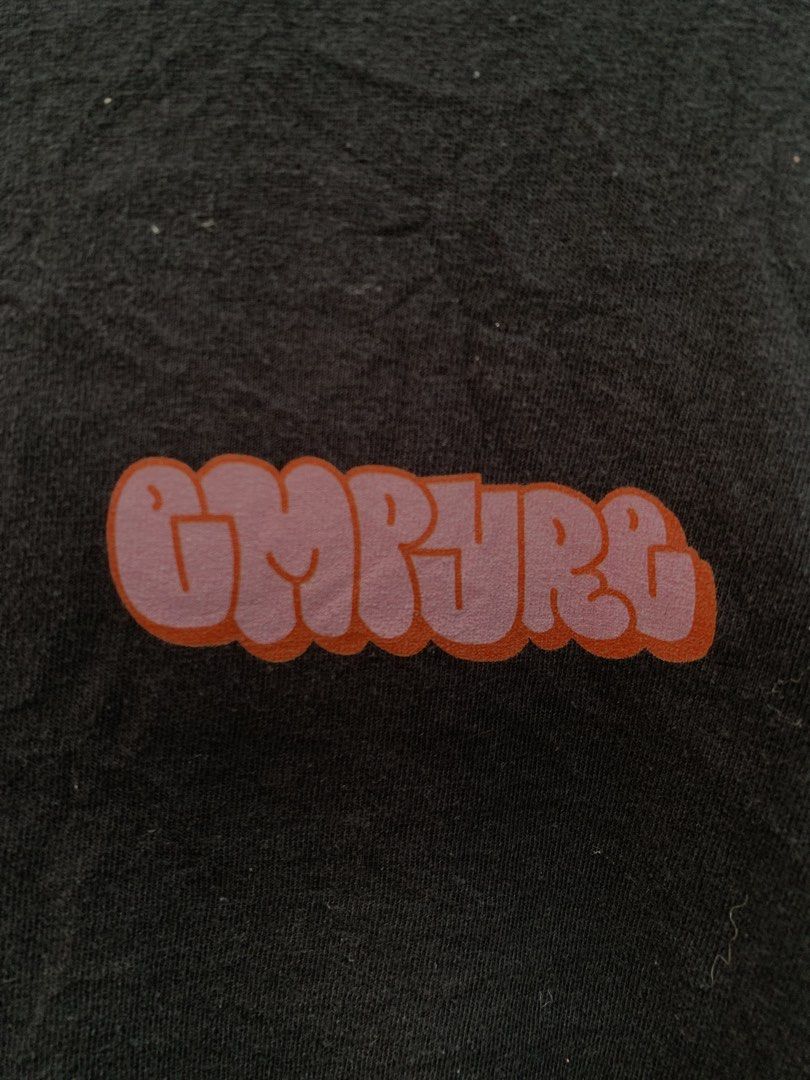 Empyre Black T-Shirt Size L (Category: Tshirts & Polo Shirts ) located in Manila. Submitted by rommelx-07 (Listing ID 1470257550, Image 2). Description: - Brand: Empyre - Size: Large - Color: Black with pink & orange graffiti bubble logo - Material: 100% Cotton - Origin: Made in Dominican Republic - Design: Classic crewneck, short sleeves - Care: Machine washable - Condition: Excellent for casual everyday wear.
