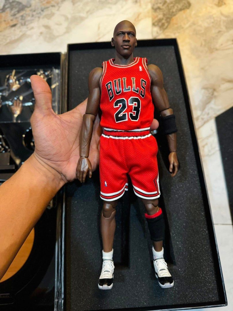 Enterbay Michael Jordan #23 Chicago Bulls (Category: Figurines & Statues) located in Paranaque City. Submitted by icko007 (Listing ID 1470303596, Image 3). Description: Nba Enterbay Michael Jordan #23 Red Jersey Chicago Bulls Good as new Condition Price 13,899 Only No Rush Shipping /Dibs now pay now Location Paranaque Payment Gcash/Bpi Shipping Lalamove/Lbc Buyers Risk / Fee ‼️Seller is not responsible for: lost, stolen, or damaged packages. .
