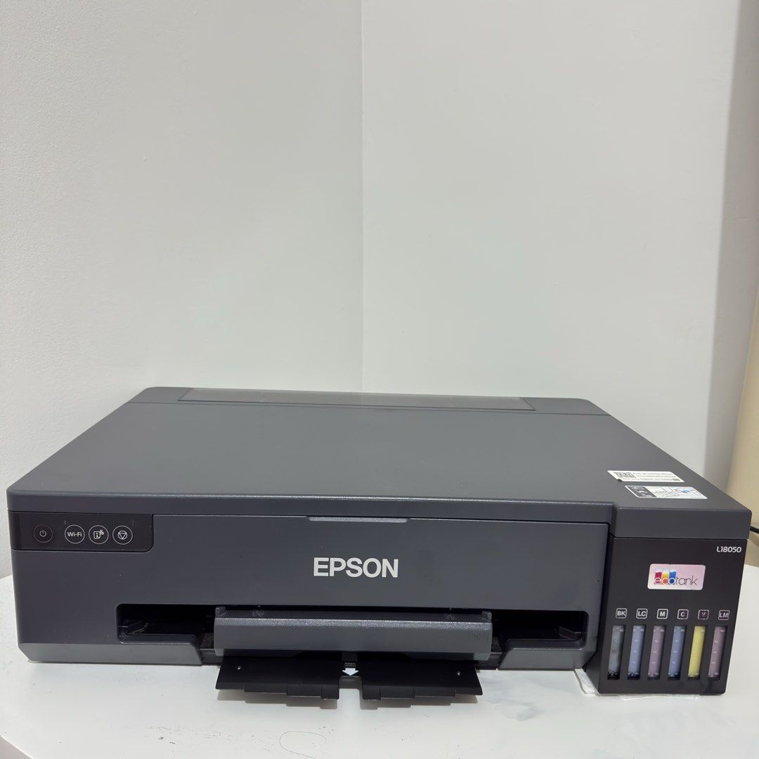 Epson EcoTank L18050 A3 Printer Single Function NO ISSUE INKRITE PIGMENT INK (Category: Printers, Scanners & Copiers) located in Mandaluyong City. Submitted by unnamed1234 (Listing ID 1470286403, Image 1). Description: For sale: Epson L18050 A3 Printing Single Function 6 Colors INKRITE PIGMENT INK Includes: Unit Cables NO BOX NA PO NO ISSUE. Benebenta lang kasi close shop na. wala ng pagkakagamitan RFS: close shop na po. wala ng pagkakakgamitan P
