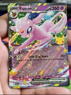 Espeon EX Pokemon Card, Toys & Collectibles, Trading Cards, Raw Singles ...