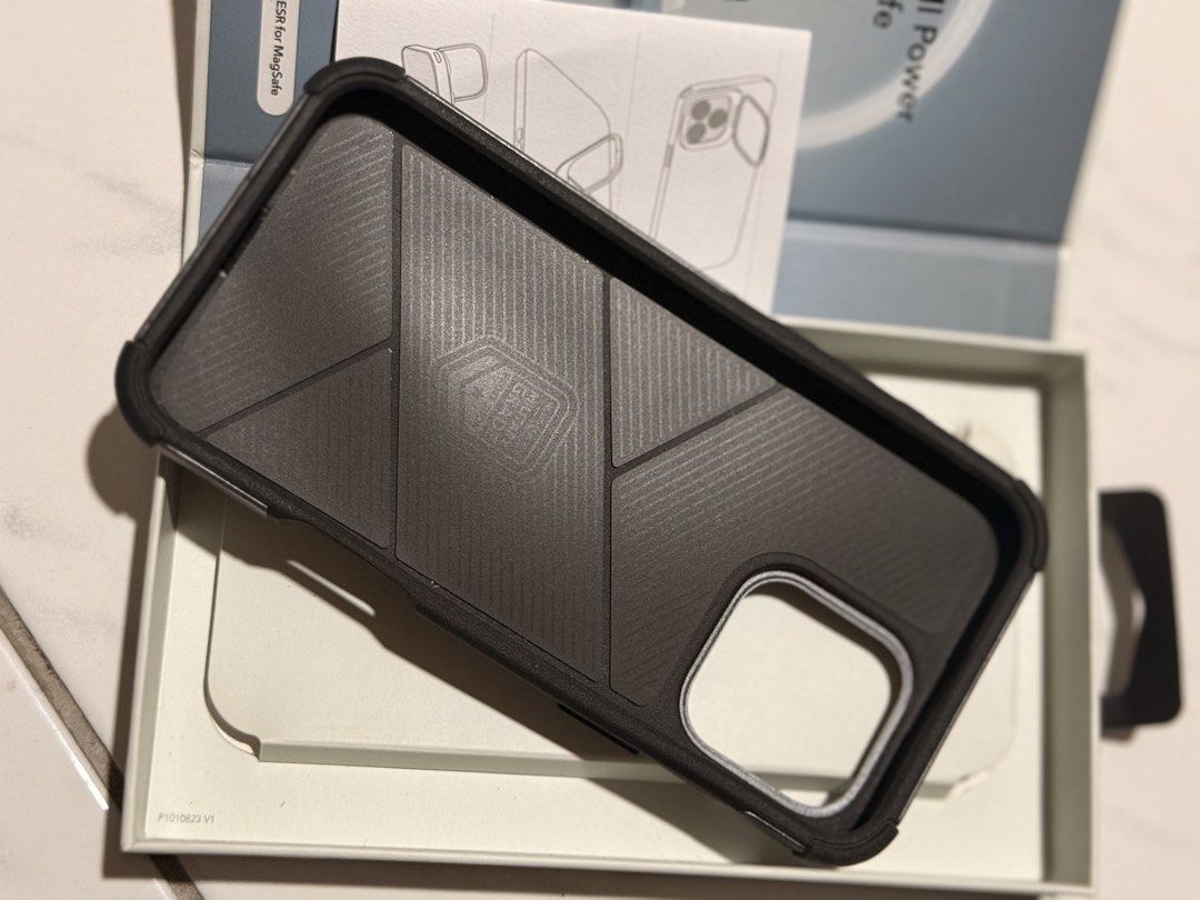 ESR Tough Magcase with stand for iPhone 16 Pro Max (Category: Cases & Sleeves) located in Cainta. Submitted by lilpril (Listing ID 1470344735, Image 2). Description: Shipping to be shouldered by buyer Payment thru Gcash / Maya / Bank transfer.