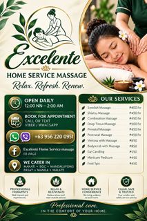 (Category: ) located in . Submitted by excelentehomeservicemassage-29 (Listing ID 1470236069, Image 1). Description: .