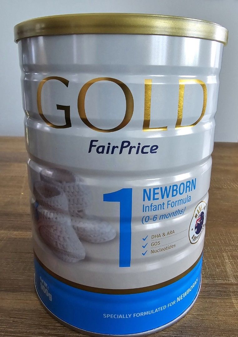 FairPrice Gold Stage 1 Newborn Infant Formula 900g (Brand new, unopened ...