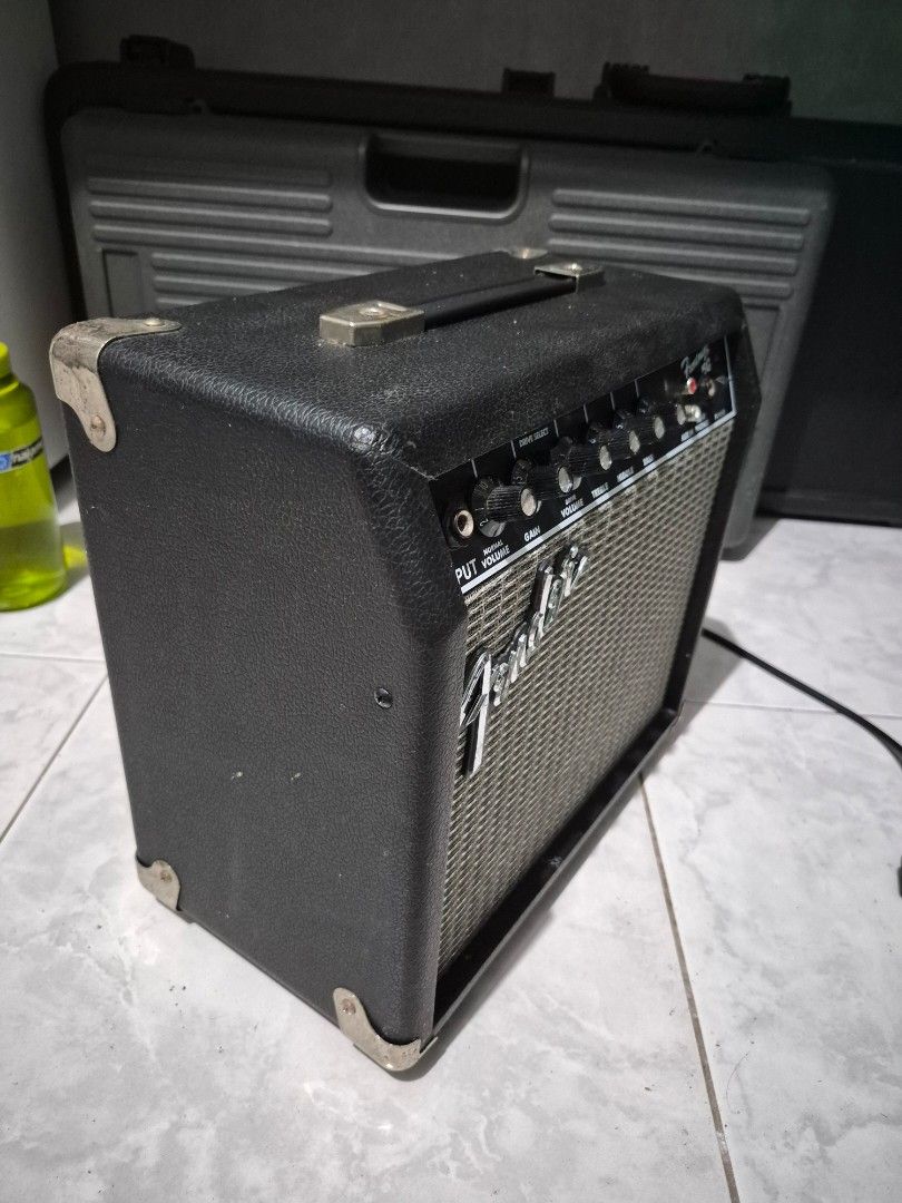 Fender Frontman 15G Guitar Amplifier 15W (Category: Musical Instruments) located in Cavite. Submitted by ayzwethinkweiz (Listing ID 1470291414, Image 3). Description: Fender Frontman 15G Guitar Amplifier 15W Slightly used condition, with cosmetic imperfections only (oxidation and dusty parts) No issues with sound and electronics Php 4500 neg or swap to TC Helicon Mic Mechanic or Cort Mini Acoustic Guitar or Bass Guitar 📍Dasmarinas Cavite, can sh