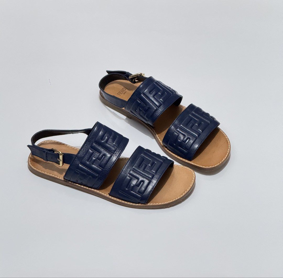 Fendi Sandals (Category: Flats & Sandals) located in Quezon City. Submitted by byuklph (Listing ID 1470321151, Image 3). Description: Authentic 💯size38/25cm Excellent condition normal signs of used No inclusion .