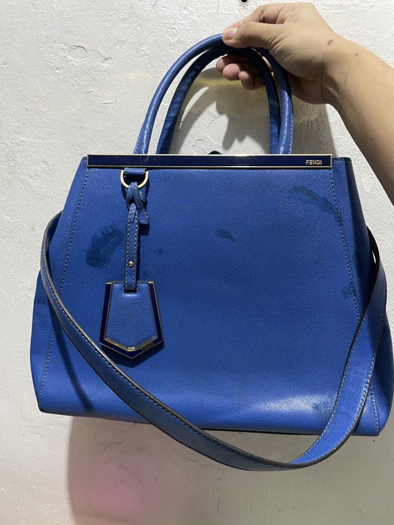 Fendi sling (Category: Luxury Bags & Wallets) located in Malabon City. Submitted by bagsnilucas (Listing ID 1470262835, Image 1). Description: Not sure if original Kindly check on your own Flaws in the front and last pic With qr and code.