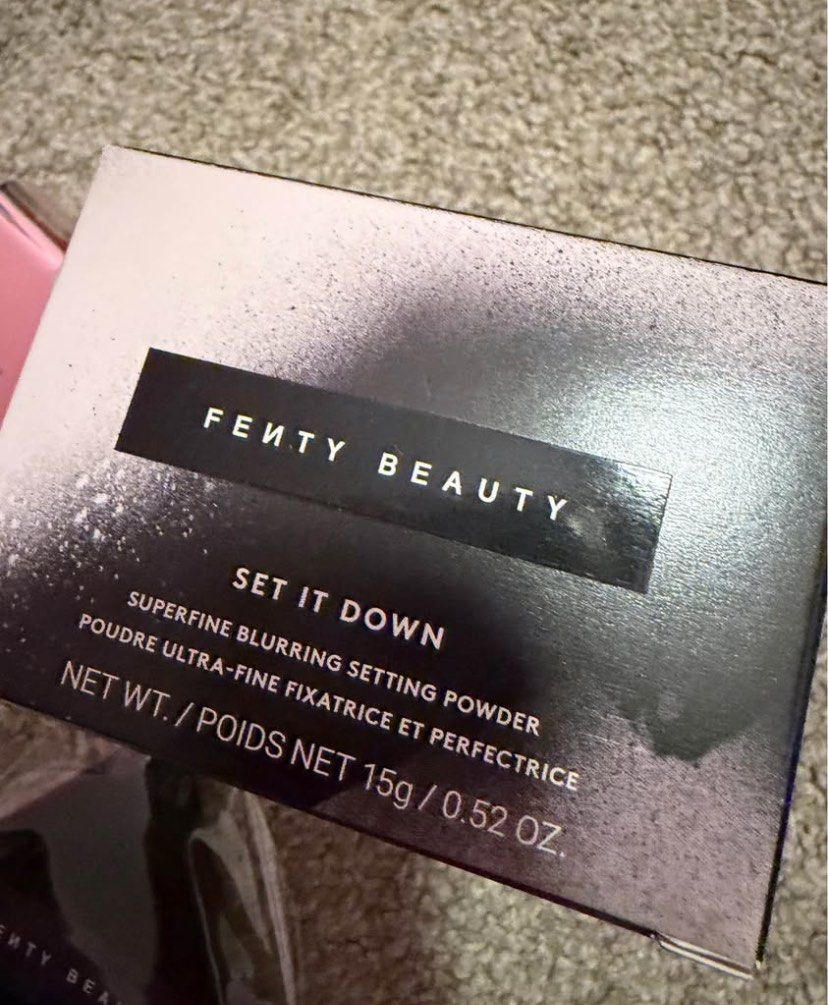 Fenty Loose Setting Powder (Category: Makeup) located in Quezon City. Submitted by cheerupbby (Listing ID 1470332008, Image 2). Description: I will ship when I get back home to the Philippines in February 2027. No reservations. Pay = sold! All makeup is crossposted on marketplace 🇨🇦 and nowhere else. 📍 QC Can ship thru lalamove or j&t.