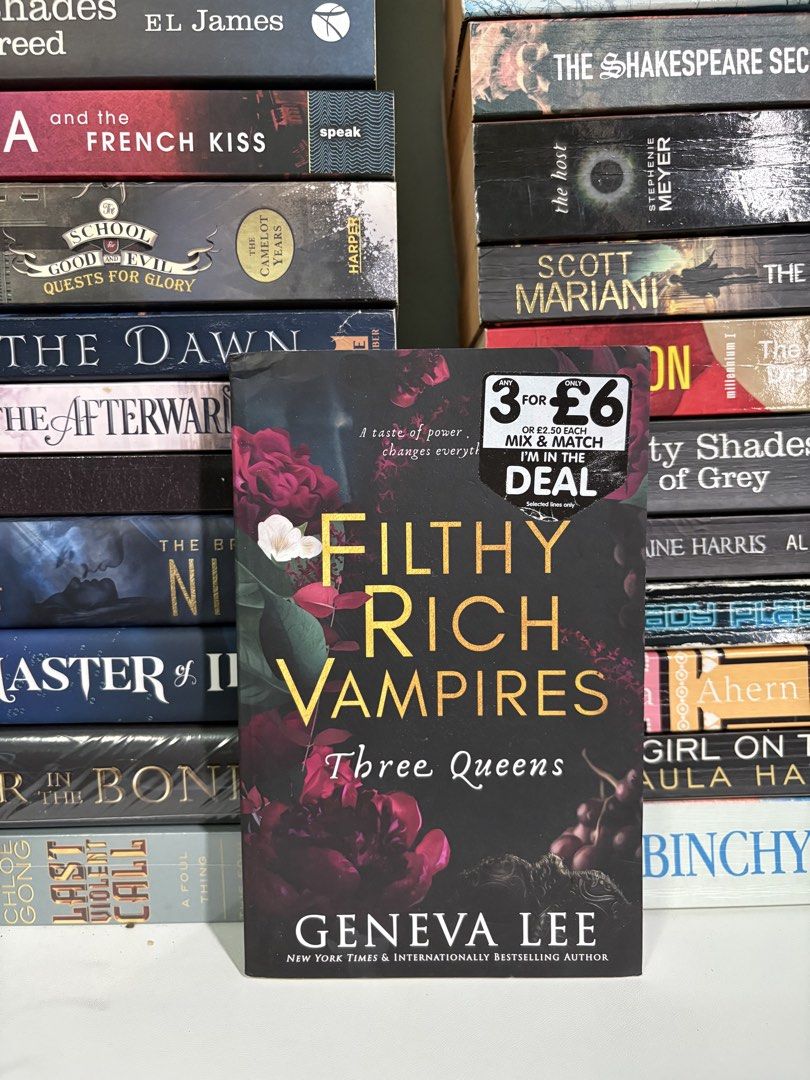 Filthy Rich Vampires by Geneva Lee (Paperback) (Category: Storybooks) located in Pasay City. Submitted by previous.chapters (Listing ID 1470160193, Image 2). Description: Orders can be PAYO or COD Please note price listed is PAYO price, for COD orders there will be an additional fee due to shapi deductions. 📍Location: Pasay City 💵MOP: Gcash | Bank Transfer 🚚MOD: Shapi Check Out | Lalamove 📚Happy Book Shopping!📚.