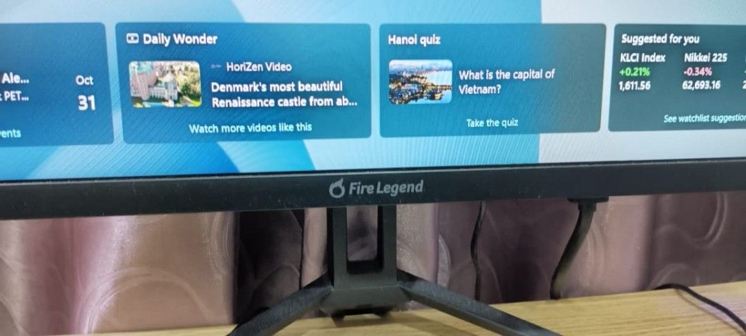 Fire Legend Computer Monitor, Computers & Tech, Desktops on Carousell