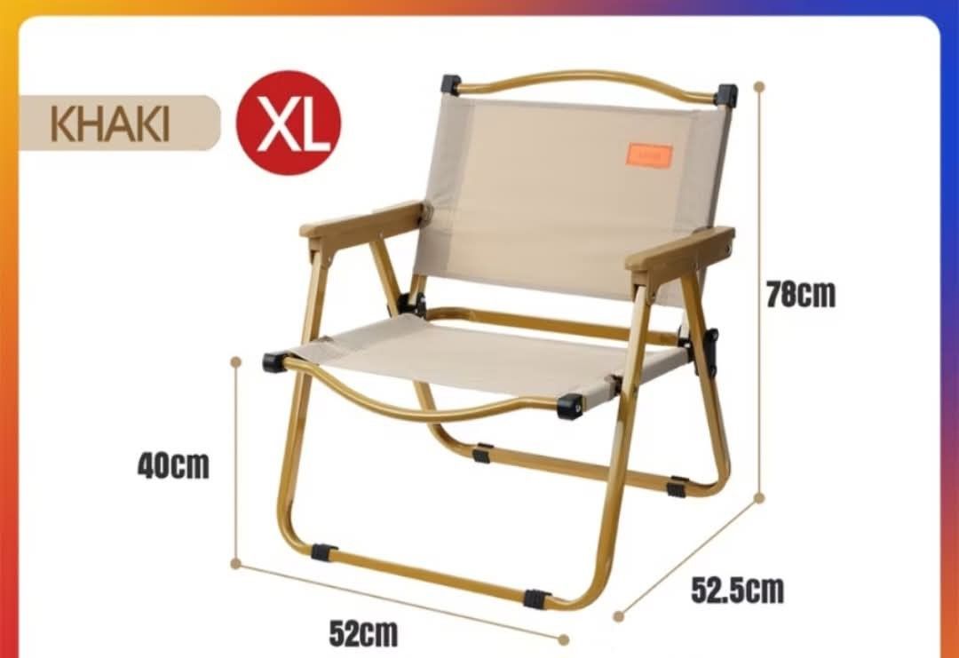 fishing chair Khaki Black (Category: Chairs) located in Manila. Submitted by joydolor (Listing ID 1470171145, Image 2). Description: fishing chair Khaki Black.