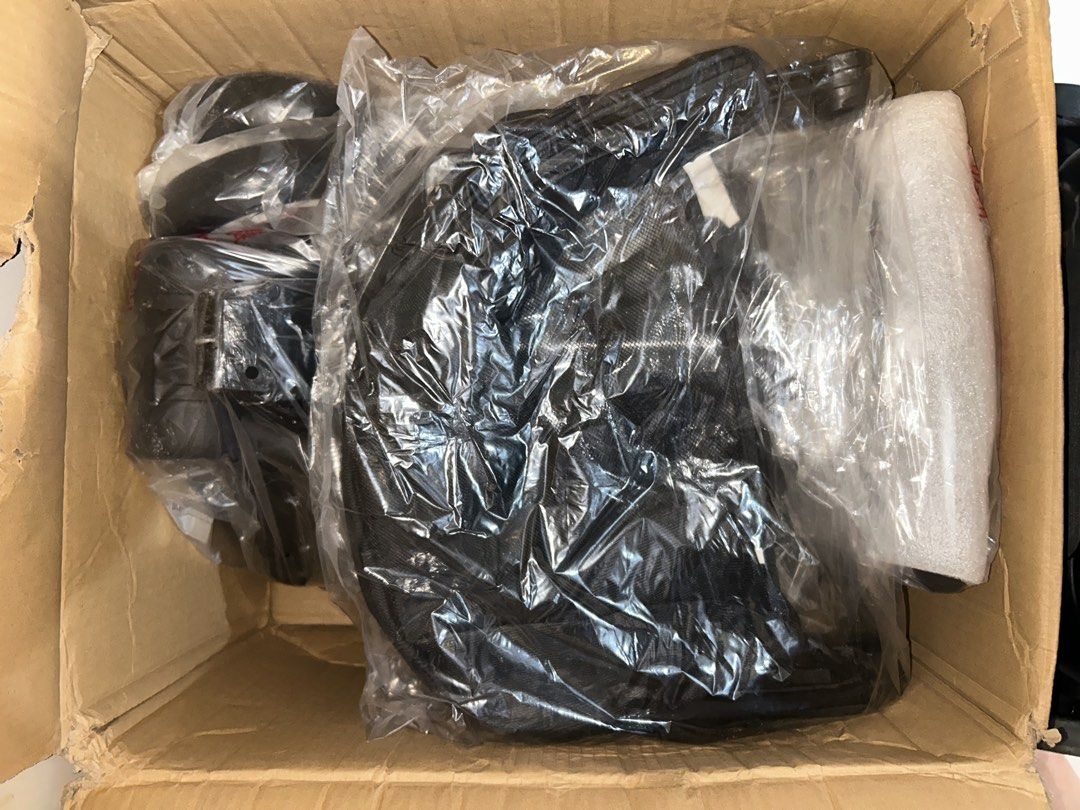 FLYBB Foldable Baby Stroller Black With Tray (Category: Strollers) located in San Juan City. Submitted by garibelles (Listing ID 1470250368, Image 2). Description: Never been set-up. Just opened box to check parts. Parts are still in plastic. Baby Stroller with sunshade, tray and feet rest. Other details in photos. RFS: we have another stroller Location: San Juan City, Metro Manila.