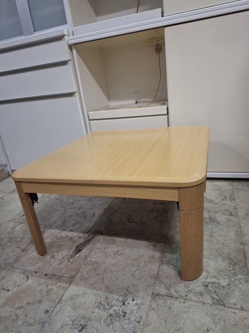 Folding Coffee Center Table (Category: Tables & Sets) located in Quezon City. Submitted by dannikkishoppe2 (Listing ID 1470258660, Image 2). Description: Folding Coffee Center Table‼️₱3500‼️ *foldable legs *in good condition dimensions 29.5 x 29.5 x 15.25 inches Please manage your expectations as there might be minimal flaws. Color may vary due to lighting, it may appear darker or lighter in person. Check photos first before buying. Please refrai