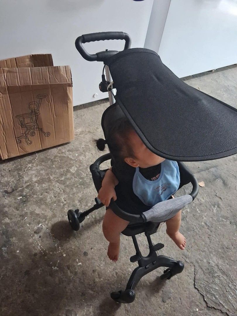 Folding stroller (Category: Strollers) located in Manila. Submitted by joydolor (Listing ID 1470170885, Image 2). Description: Folding stroller with umbrella 2100 without 1950.