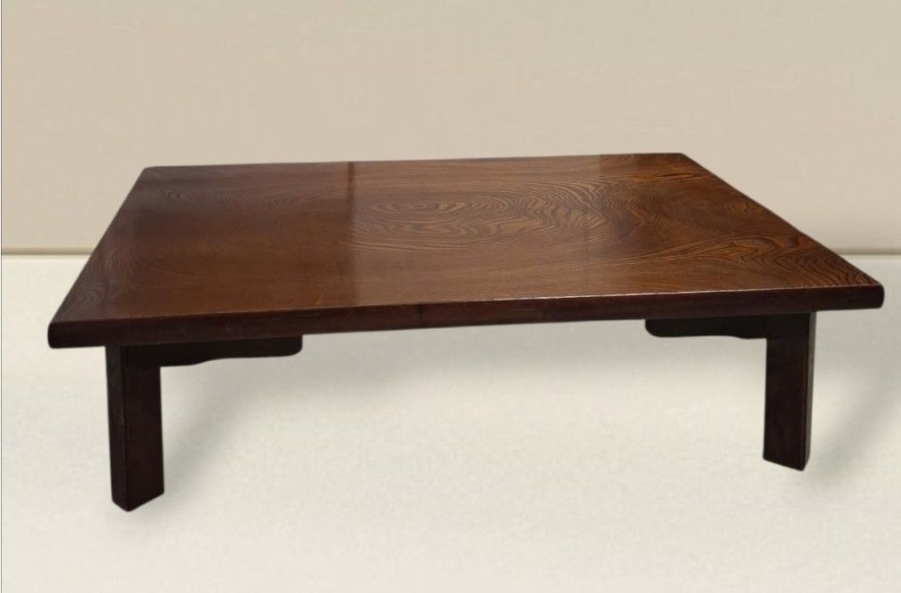 Folding Wooden Coffee Center Table (Category: Tables & Sets) located in Quezon City. Submitted by dannikkishoppe2 (Listing ID 1470265004, Image 1). Description: Folding Wooden Coffee Center Table‼️₱3500‼️ *foldable legs Please manage your expectations as there might be minimal flaws. Color may vary due to lighting, it may appear darker or lighter in person. Check photos first before buying. Please refrain from purchasing if you are particular abo