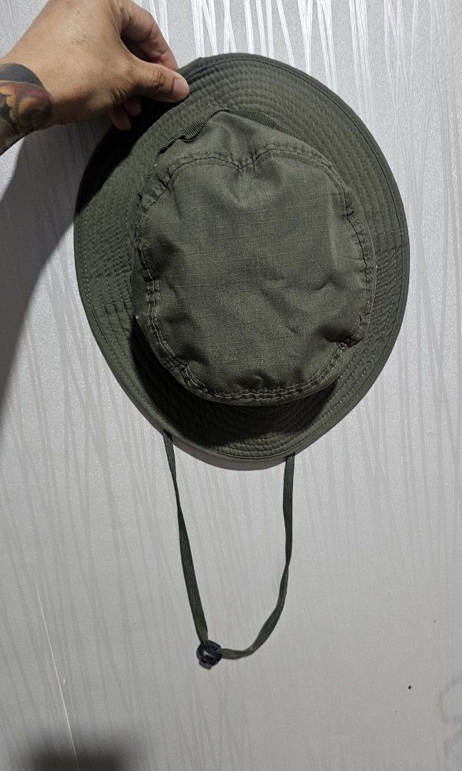 For sale (Category: Announcements) located in Legazpi City. Submitted by mazikeensclothing (Listing ID 1470302216, Image 2). Description: 🪖 FOR SALE: 5.11 Tactical Boonie Hat – Olive Green Looking for a rugged and stylish outdoor hat? 💚 Check out this 5.11 Tactical Boonie Hat! ✅ Olive green tactical design ✅ Wide brim for sun protection ✅ Ventilation eyelets ✅ Adjustable chin strap with toggle ✅ Durable fabric with reinforced stitching ✅ Comfor
